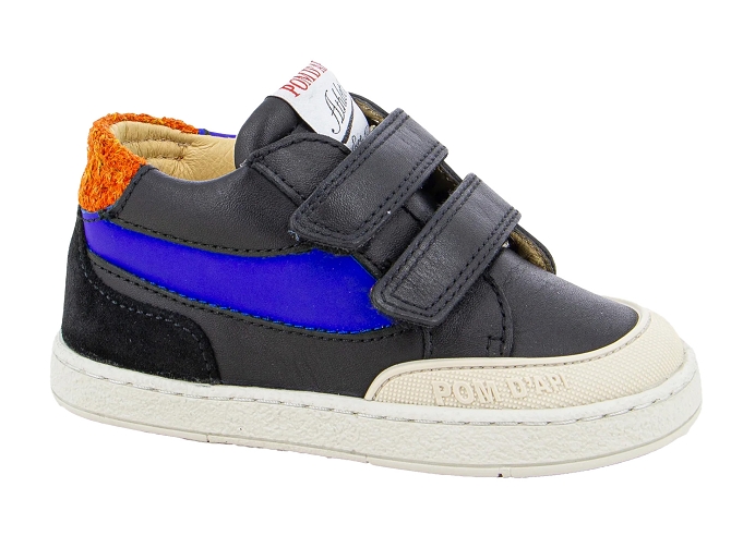 chaussures bebe du 18 au 27 -  - bebe garcon - Nubuck - Noir - Pom d api