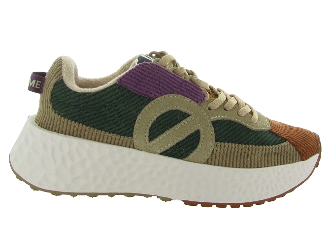 baskets et sneakers - Tendance - femme - Nubuck - Multicolor - No name5683901_2