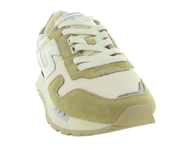 Schmoove baskets et sneakers athene runner beige5684201_3