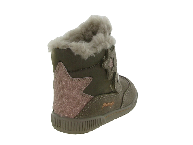 apres ski bottes fourrees -  - bebe fille - Nubuck - Gris - Primigi5685501_5