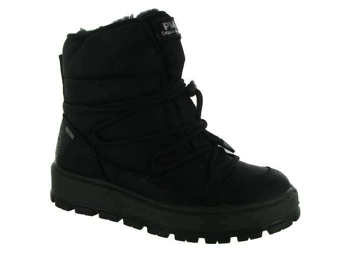 apres ski bottes fourrees -  - junior fille - Nylon - Noir - Primigi