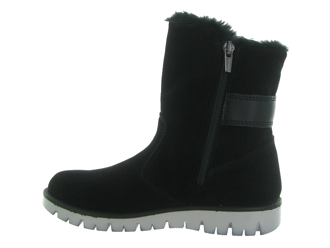 bottines et boots -  - junior fille - Nubuck - Noir - Primigi5686301_4