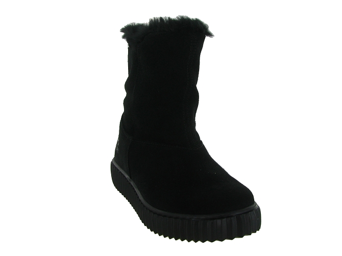 bottines et boots -  - junior fille - Nubuck - Noir - Primigi5686402_3