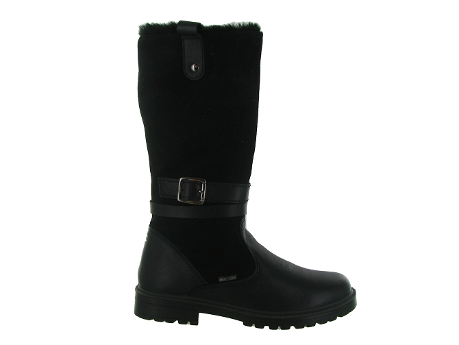 bottines et boots -  - junior fille - Nubuck - Noir - Primigi5686602_2