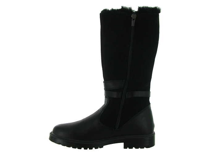 bottines et boots -  - junior fille - Nubuck - Noir - Primigi5686602_4