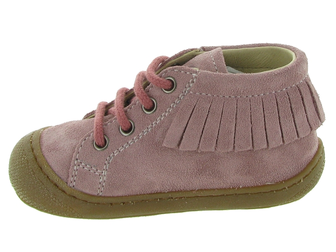 pre marche du 16 au 23 - Semelle souple - bebe fille - Cuir - Rose - Naturino5687701_4