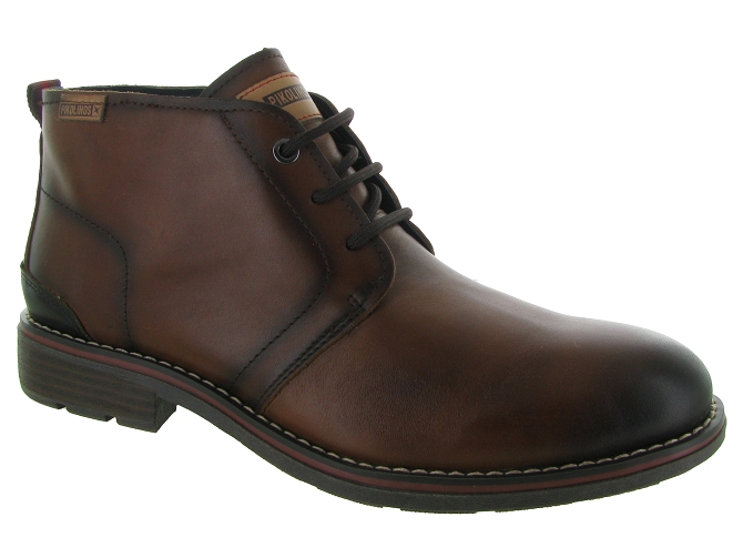 bottines et boots - Casual  - homme - Cuir - Marron - Pikolinos