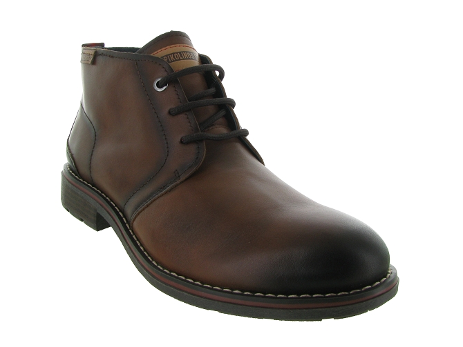 bottines et boots - Casual  - homme - Cuir - Marron - Pikolinos5688601_3