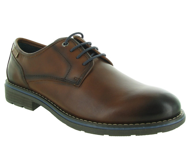 chaussures a lacets - Cérémonie - homme - Cuir - Marron - Pikolinos