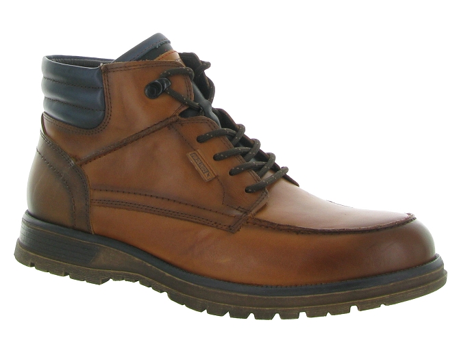 bottines et boots - Casual  - homme - Cuir - Marron - Pikolinos