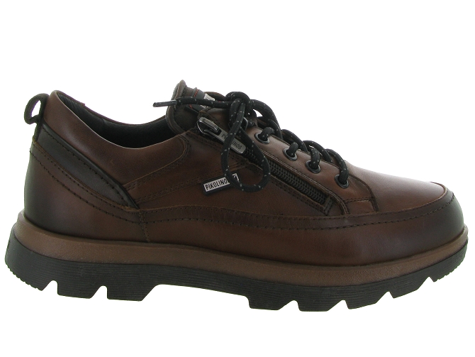 chaussures a lacets - Confort et décontracté - homme - Cuir - Marron - Pikolinos5688901_2