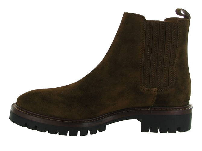 bottines et boots - Chelsea - femme - Nubuck - Marron - Alpe5689001_4