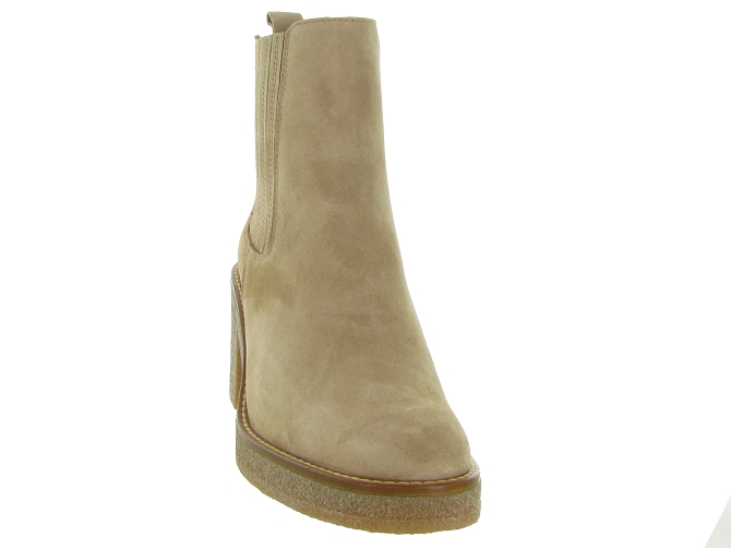 bottines et boots - Chelsea - femme - Nubuck - Beige - Alpe5689301_3