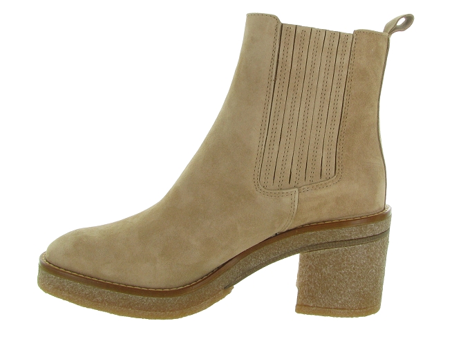 bottines et boots - Chelsea - femme - Nubuck - Beige - Alpe5689301_4