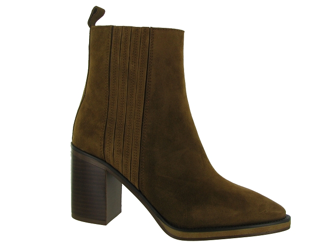 Alpe bottines et boots 5220 marron