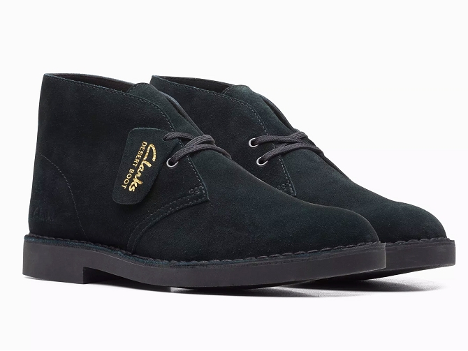 Clarks bottines et boots desert boot evo noir