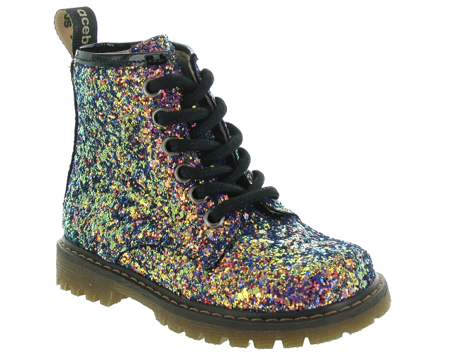 bottines et boots -  - junior fille - Cuir - Multicolor - Acebos