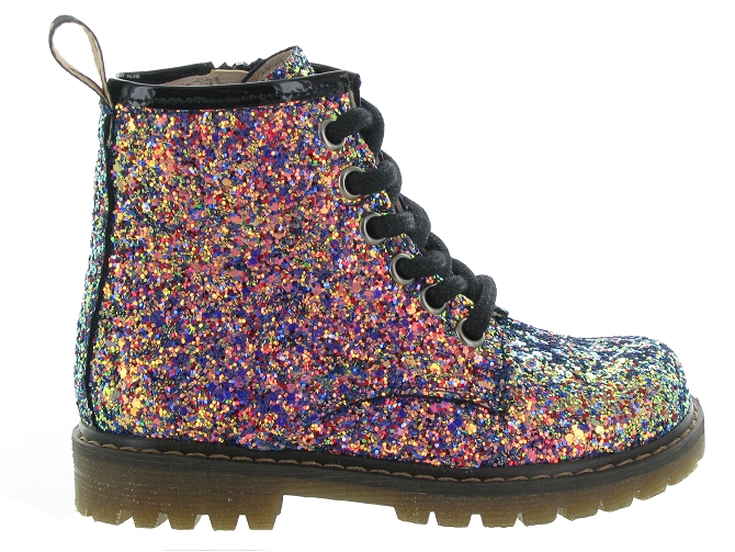 bottines et boots -  - junior fille - Cuir - Multicolor - Acebos5691701_2