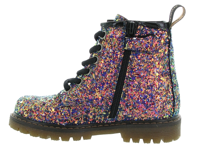 bottines et boots -  - junior fille - Cuir - Multicolor - Acebos5691701_4