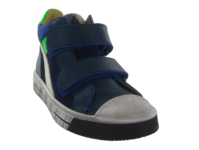 chaussures a lacets -  - junior garcon - Cuir - Bleu Marine - Acebos5692801_3