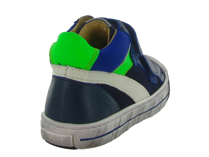 chaussures a lacets -  - junior garcon - Cuir - Bleu Marine - Acebos5692801_5