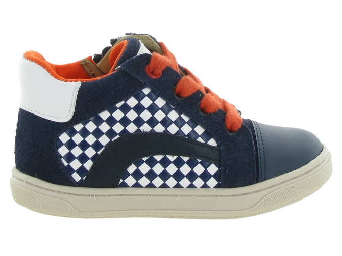 chaussures bebe du 18 au 27 - Semelle souple - bebe garcon - Cuir - Bleu - Acebos5693501_2