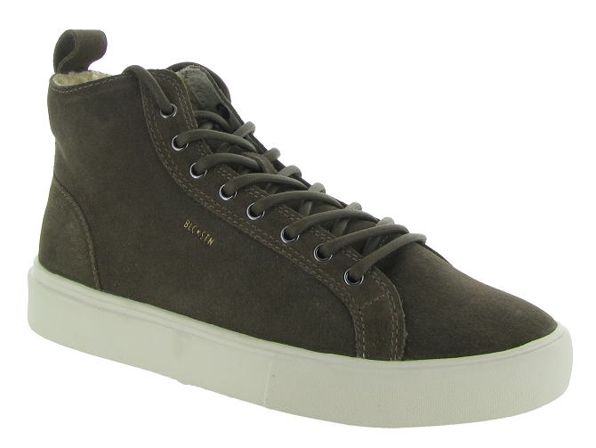 baskets et sneakers - Montante - homme - Nubuck - Gris - Black stone