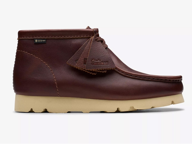 chaussures a lacets - Confort et décontracté - homme - Cuir - Marron - Clarks5694301_2