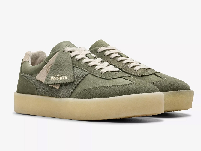 Clarks baskets et sneakers tor 80 kaki