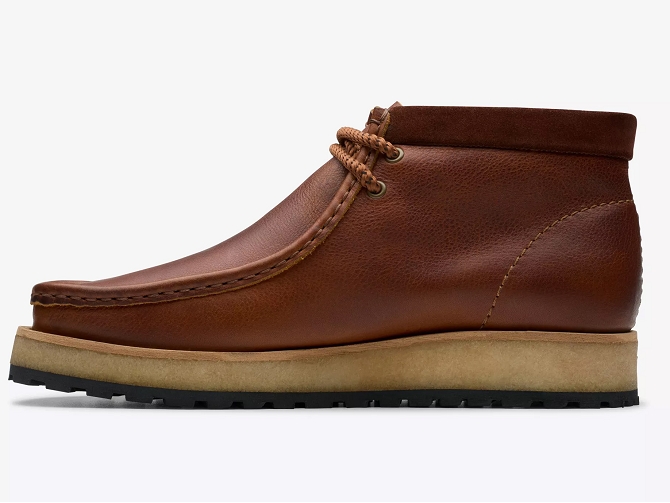 chaussures a lacets - Confort et décontracté - homme - Cuir - Marron - Clarks5695601_3