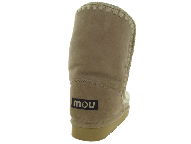 apres ski bottes fourrees - Botte fourrée - femme - Nubuck - Beige - Mou5695801_5