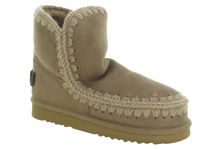 Mou apres ski bottes fourrees eskimo 18 101 050a beige