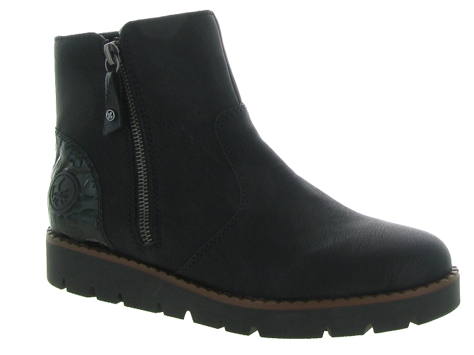 Rieker bottines et boots 44950 noir