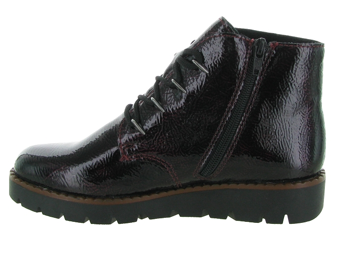 bottines et boots - Casual - femme - Synthétique - Rouge - Rieker5696101_4