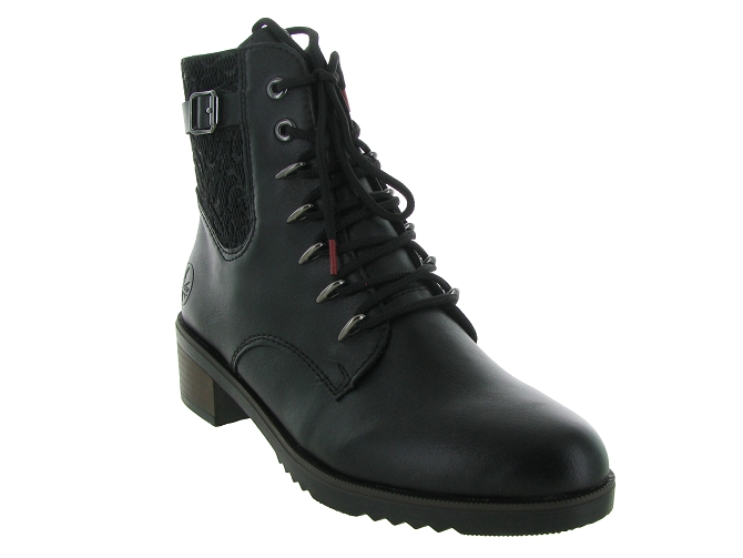 bottines et boots - Casual - femme - Synthétique - Noir - Rieker5696501_3