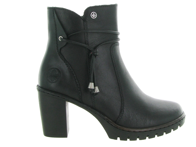 bottines et boots - Casual - femme - Cuir - Noir - Rieker5696801_2