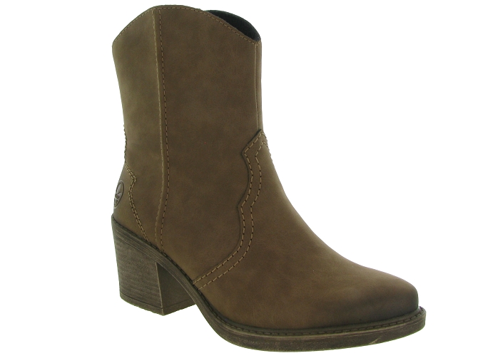 Rieker bottines et boots y1251 marron