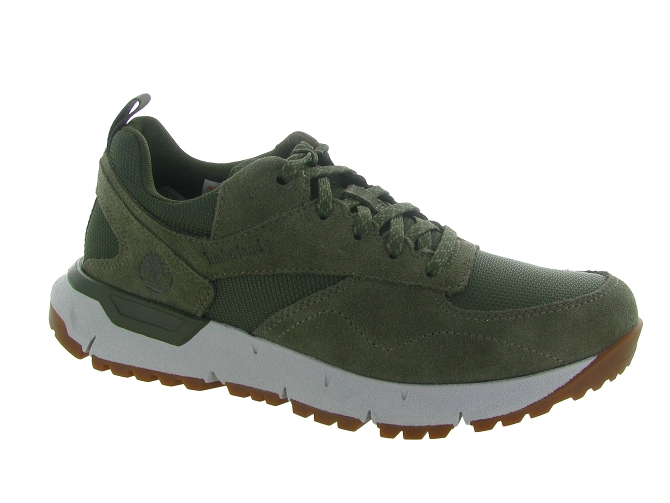 baskets et sneakers - Confort - homme - Cuir - Vert - Timberland