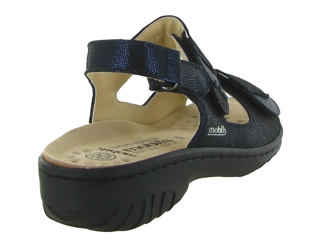 sandales et nu pieds - Confort - femme - Cuir - Bleu Marine - Mephisto5709101_5