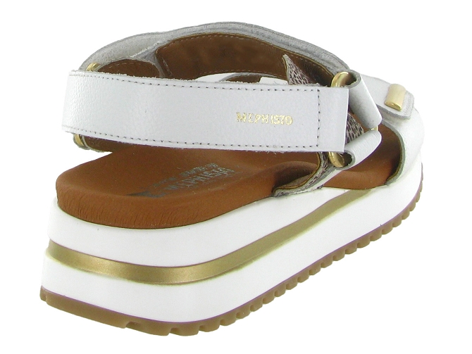 sandales et nu pieds - Confort - femme - Cuir - Blanc - Mephisto5709702_5