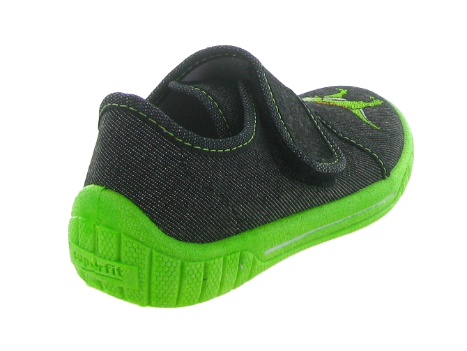 chaussons et pantoufles - Semelle souple - bebe garcon - Synthétique - Noir - Superfit5710001_5