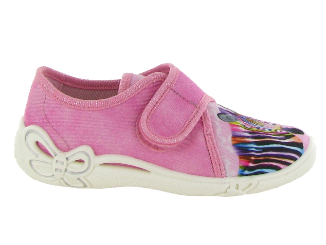 chaussons et pantoufles - Semelle souple - bebe fille - Synthétique - Rose - Superfit5710101_2