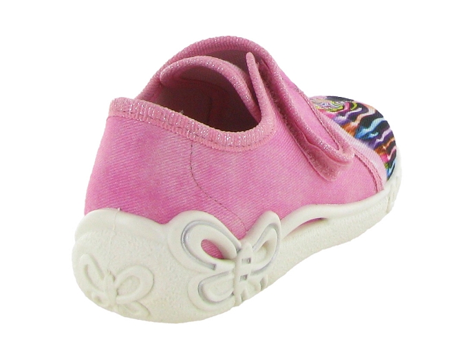 chaussons et pantoufles - Semelle souple - bebe fille - Synthétique - Rose - Superfit5710101_5