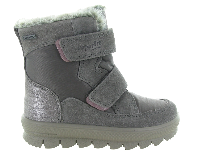 apres ski bottes fourrees -  - junior fille - Nylon - Gris - Superfit5717001_2