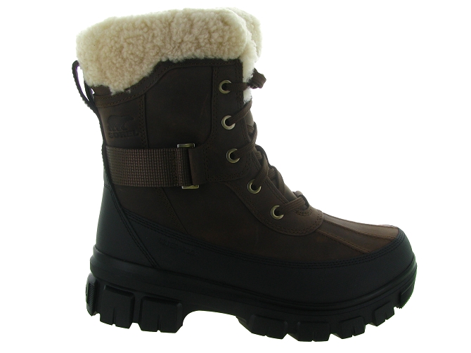 apres ski bottes fourrees - Botte de neige - femme - Nubuck - Marron - Sorel5725301_2