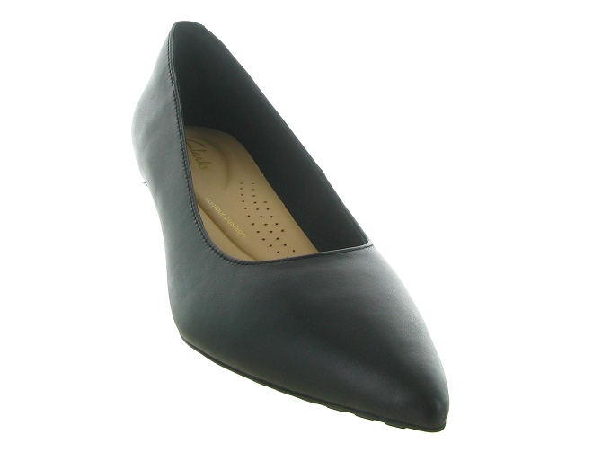 escarpins et trotteurs - Fermé - femme - Cuir - Noir - Clarks5767801_3