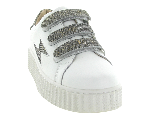 baskets et sneakers - Tendance - femme - Cuir - Blanc - Vanessa wu5775701_3