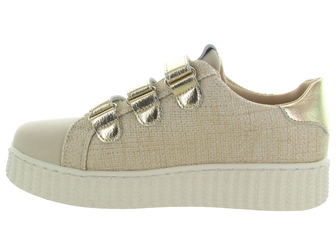 baskets et sneakers - Tendance - femme - Synthétique - Beige - Vanessa wu5781601_4