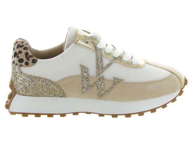 baskets et sneakers - Tendance - femme - Synthétique - Beige - Vanessa wu5781701_2