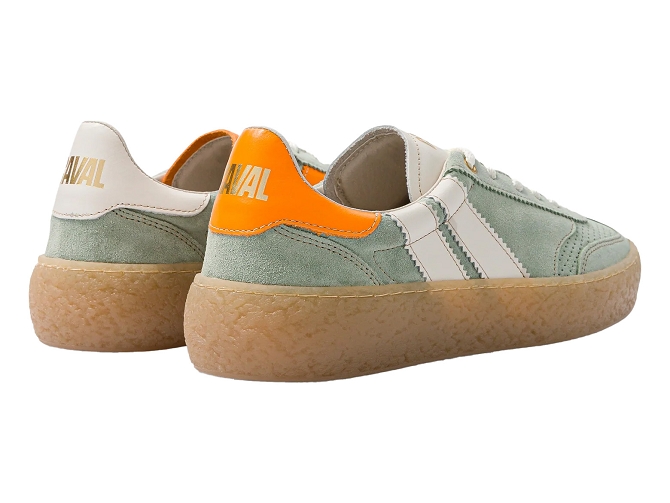 baskets et sneakers - Tendance - femme - Nubuck - Vert - Caval5862201_4